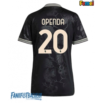 Juventus Lois Openda #20 Tricou Fotbal Replică 2025-26 Femei Treilea